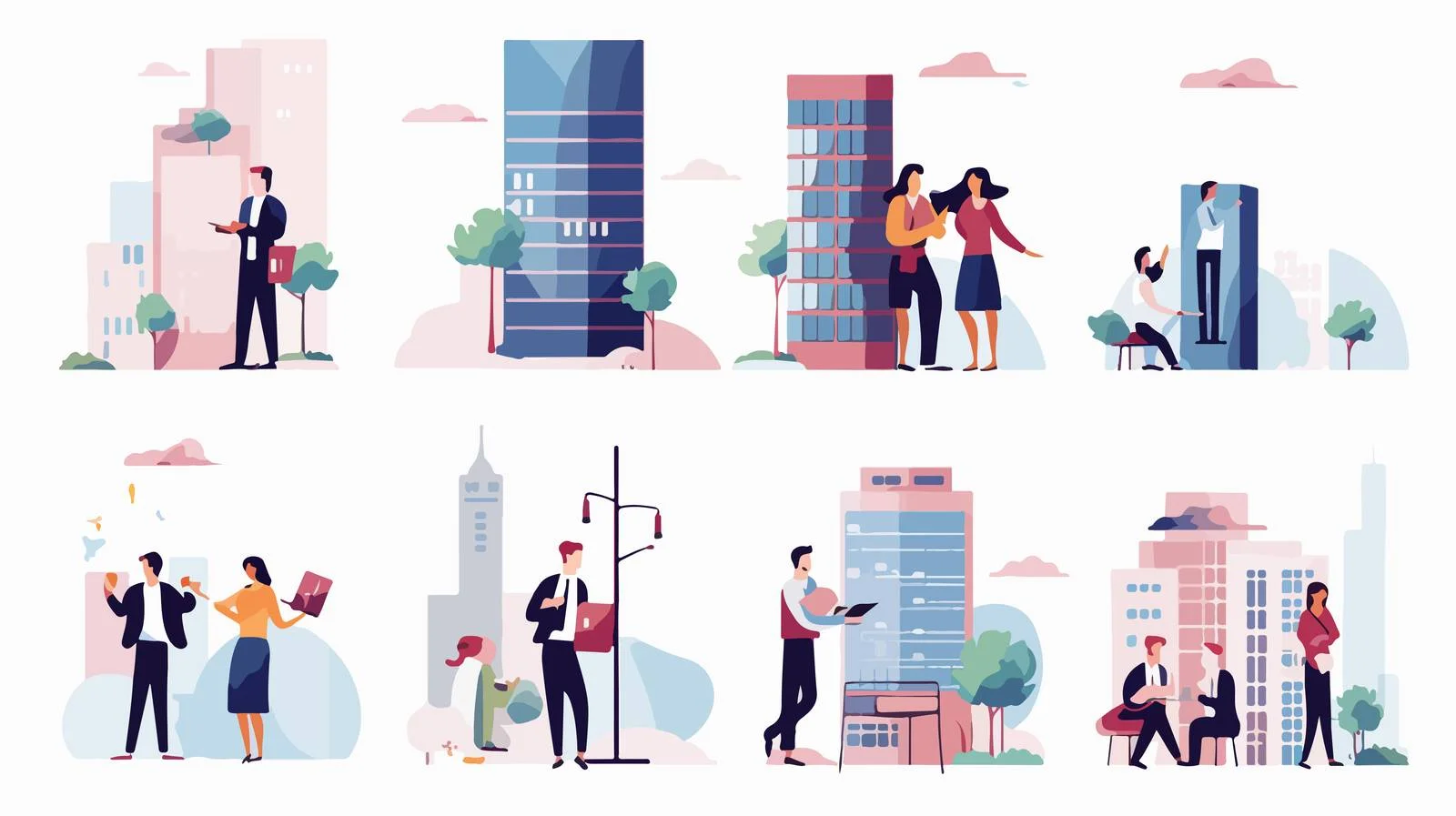 Urban Giants in Vertical Card Collection — free download from Dotvec