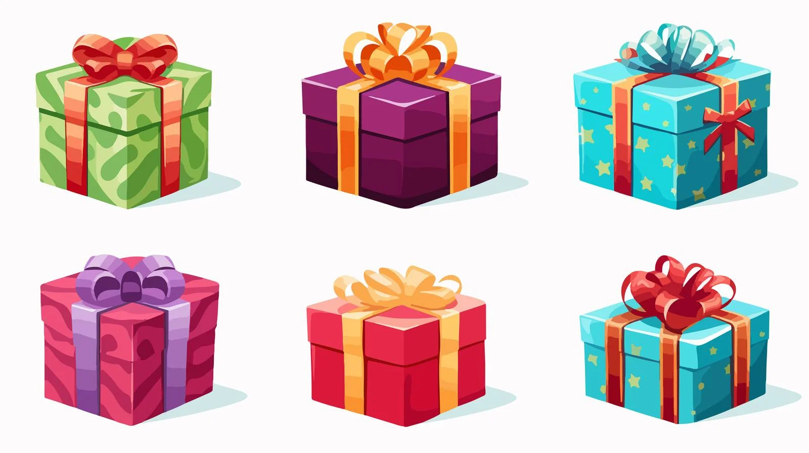 Vibrant Gift Boxes for Presenting — free download from Dotvec