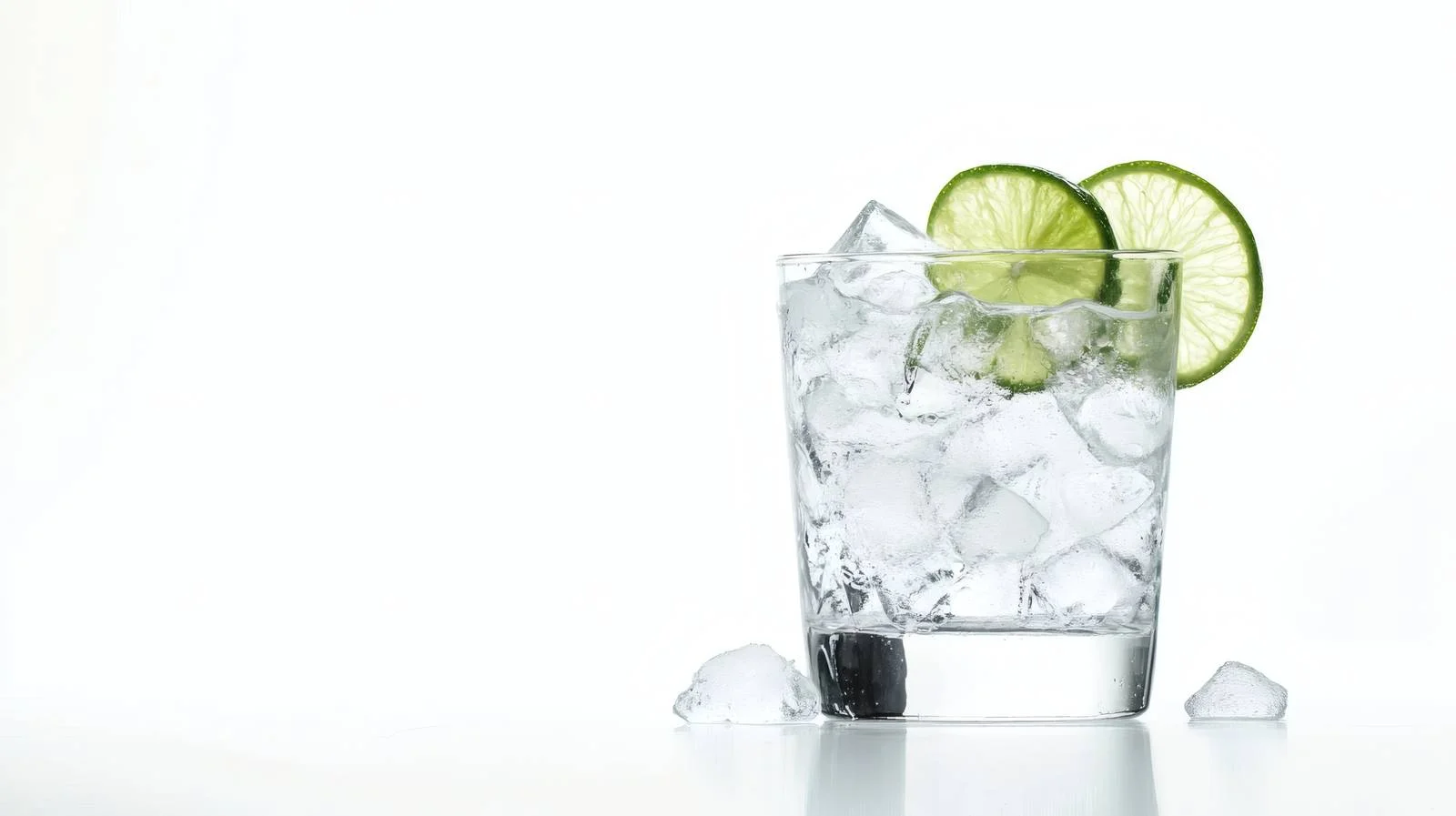 Refreshing Gin and Tonic on White Background — free download from Dotvec