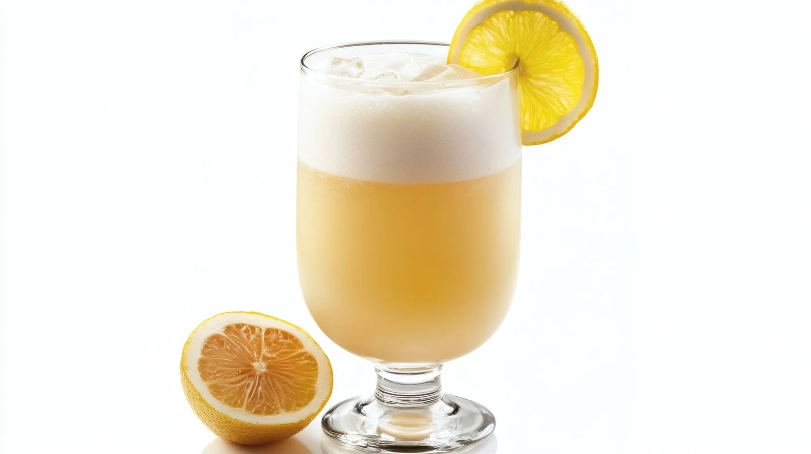 Refreshing Gin Fizz Cocktail on White — free download from Dotvec