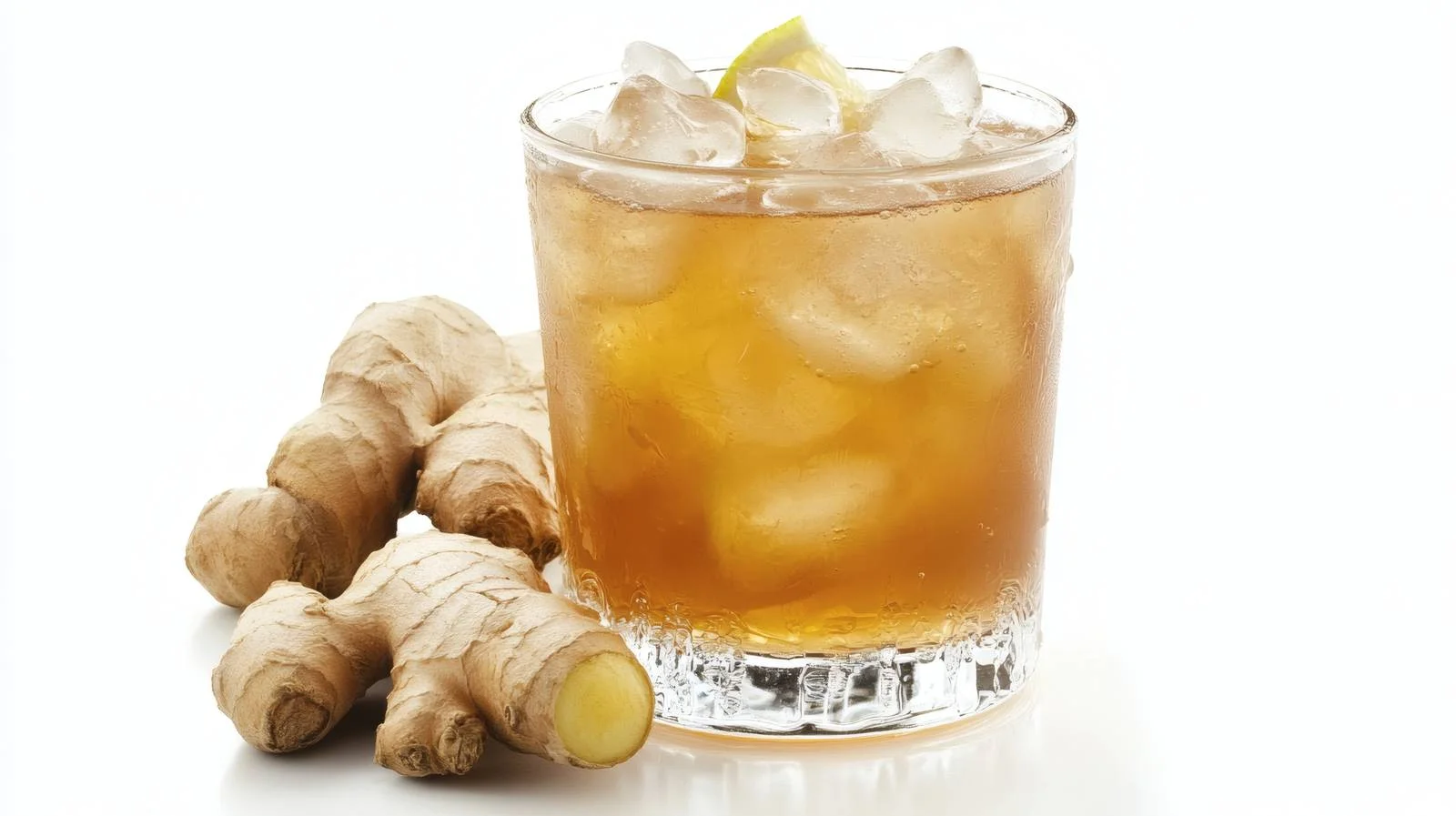 Refreshing Ginger Ale and Kombucha Bottle — free download from Dotvec