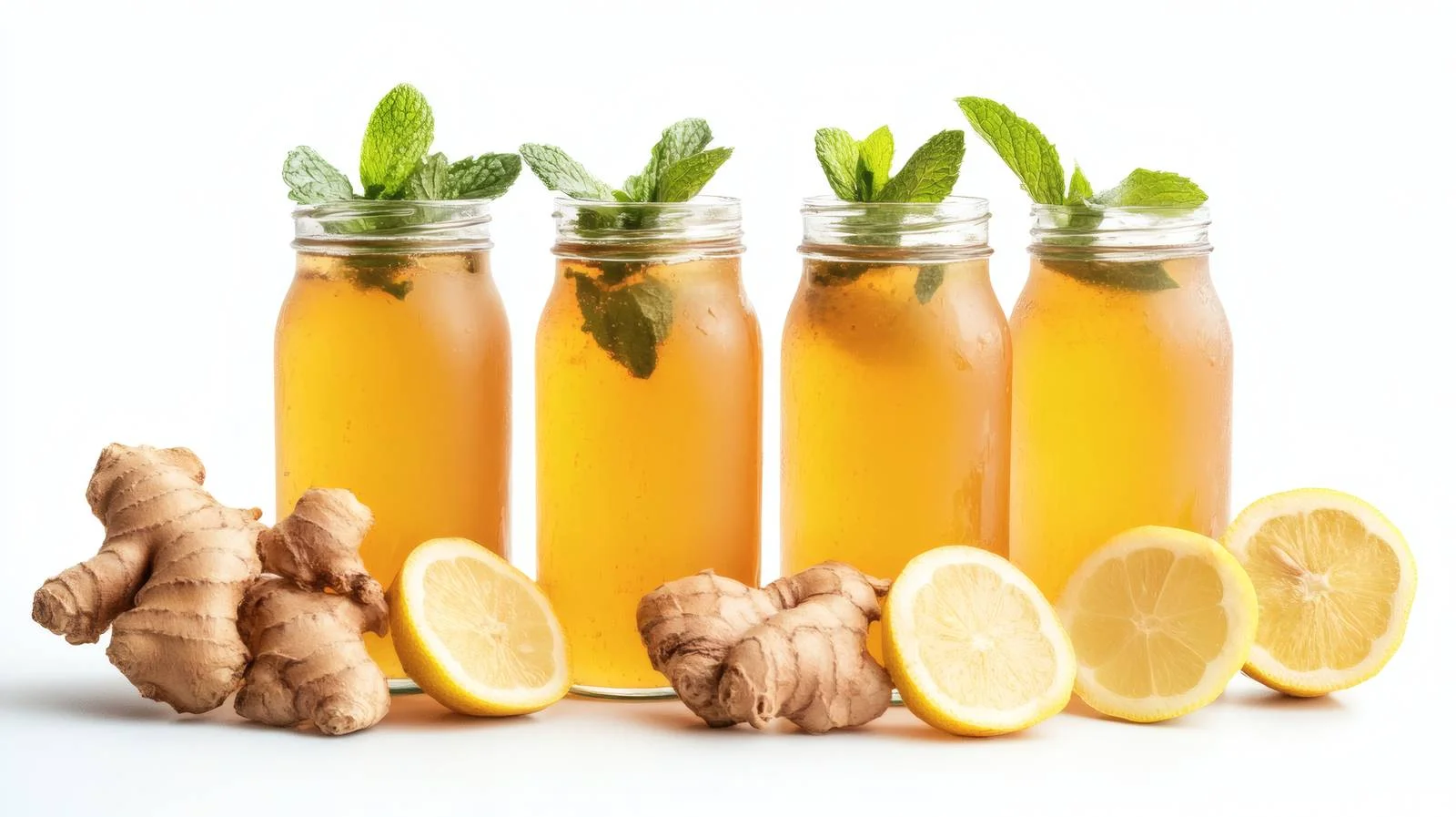 Clear Glass Bottle with Ginger Ale Isolated — free download from Dotvec