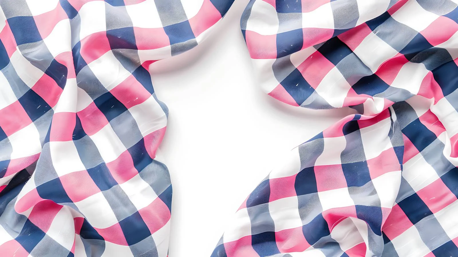 Classic Gingham Pattern on White Background — free download from Dotvec