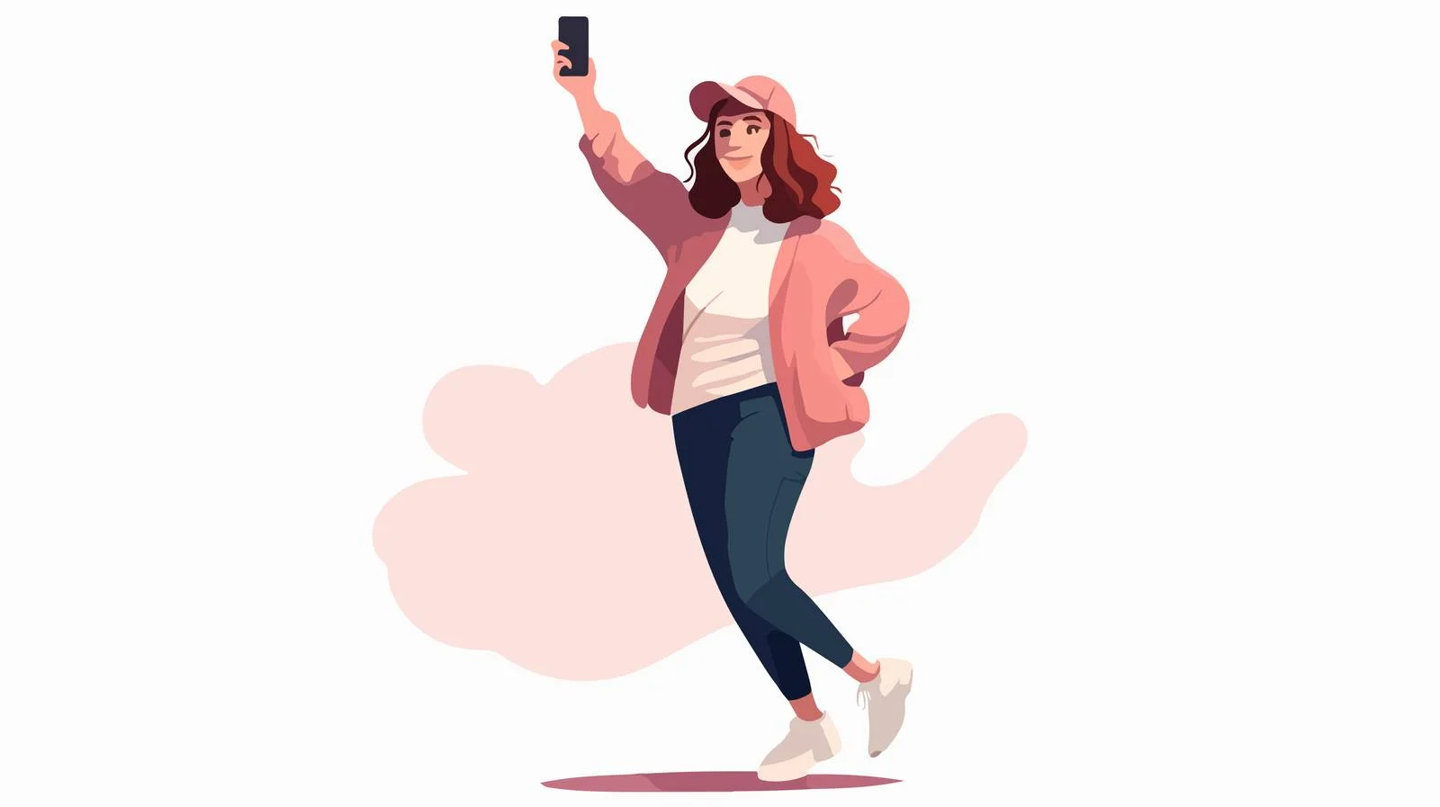 Youth capturing image with smartphone outdoors — free download from Dotvec