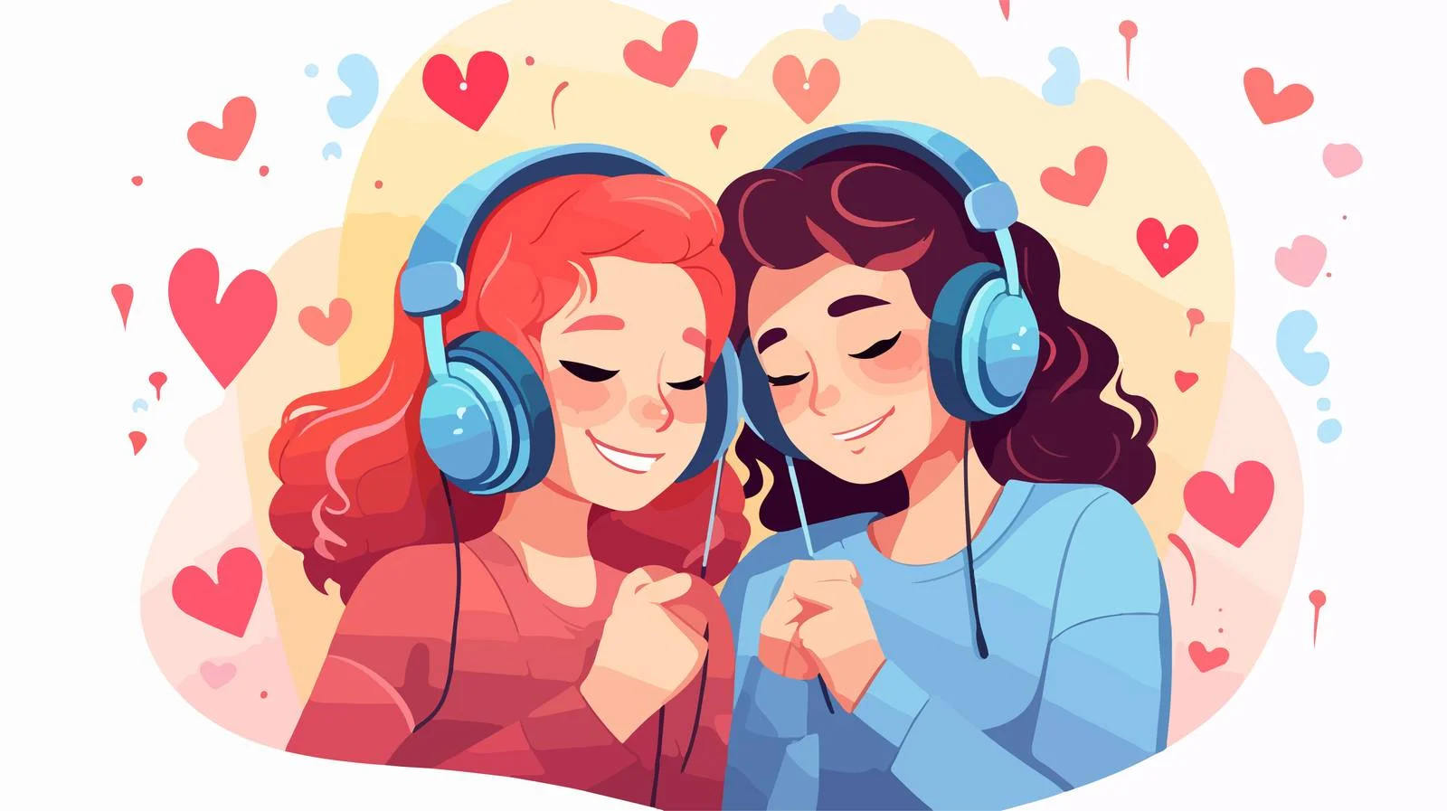 Teenage lesbians: Two young girlfriends together — free download from Dotvec