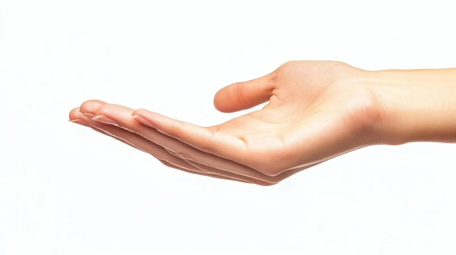 Helping Hand on White Background — free download from Dotvec