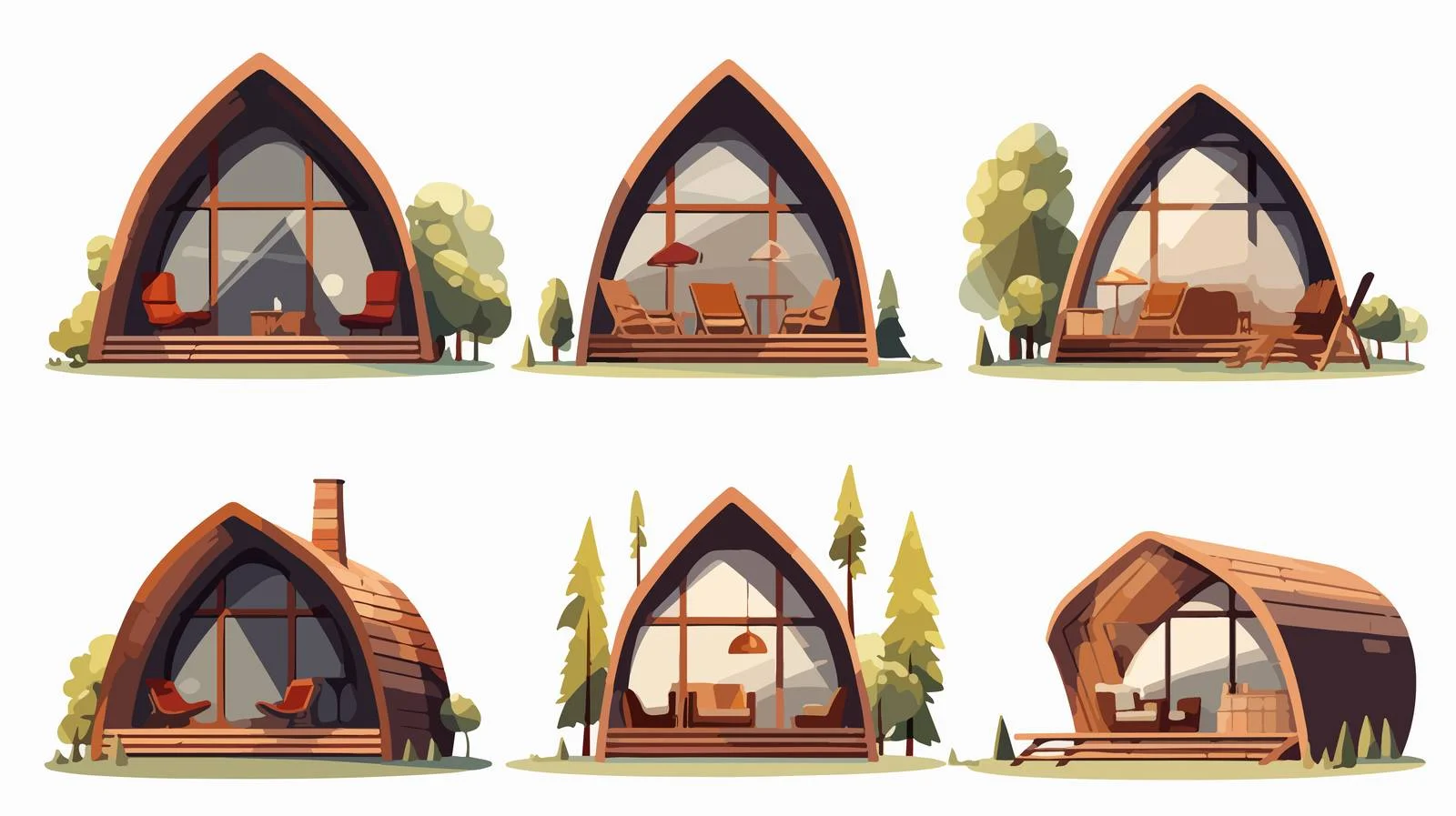 Luxurious Glamping Experience in Glass-Walled Retreat — free download from Dotvec