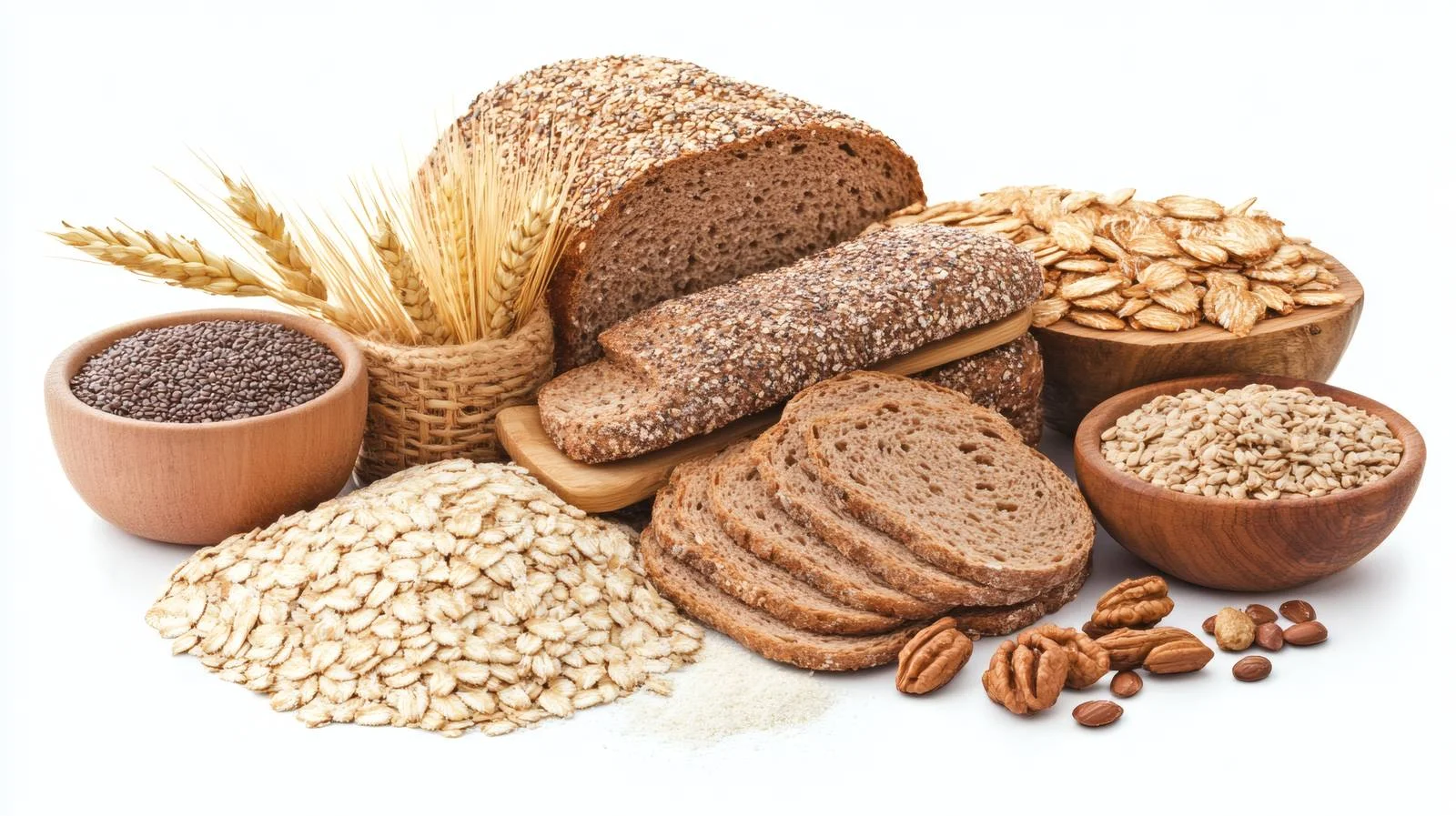 Gluten-Free Food on White Background — free download from Dotvec