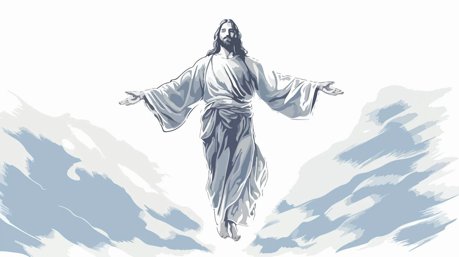 Divine Ascension Concept Through Graceful Hand — free download from Dotvec