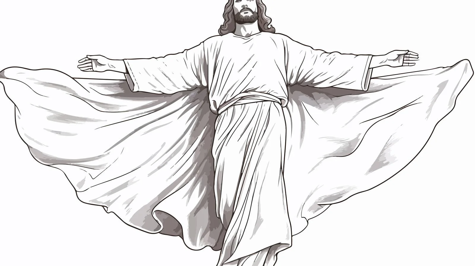 Divine Grace Concept with Ascension Hand — free download from Dotvec