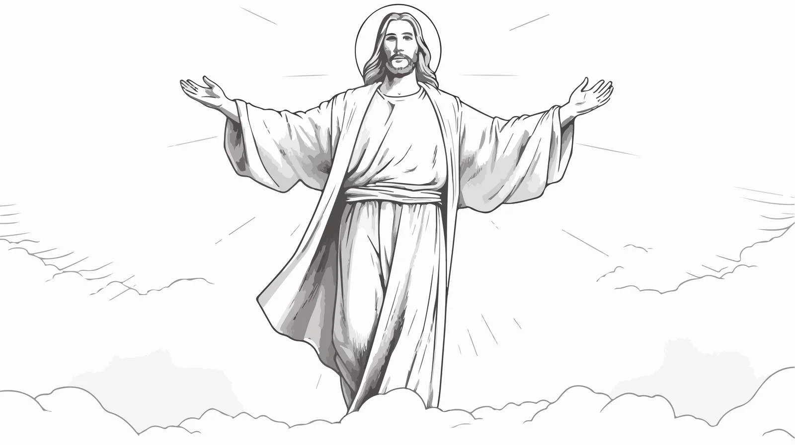 Divine Grace Ascension Hand Concept — free download from Dotvec