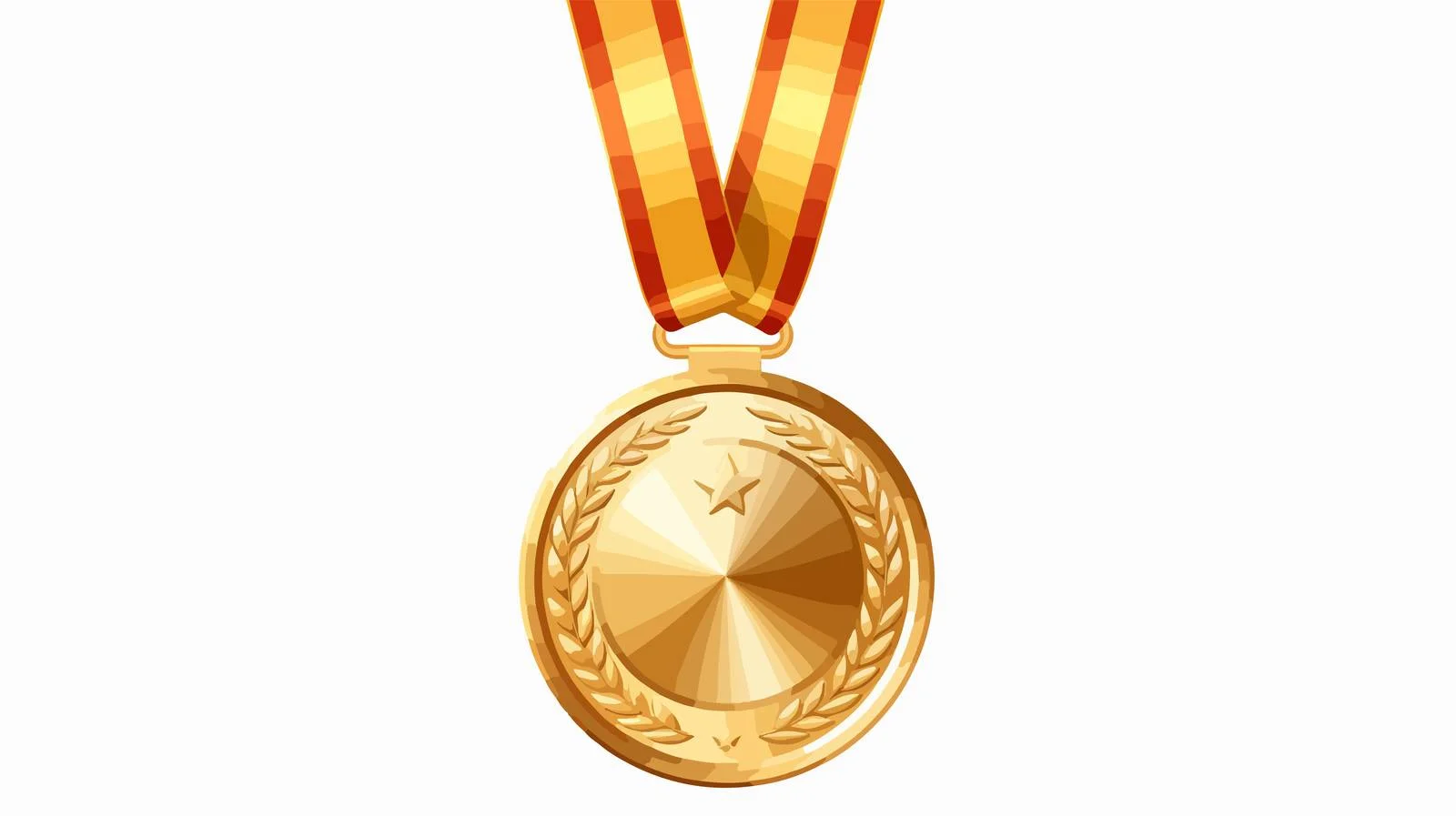 Champion Celebrating with Gold Medal — free download from Dotvec