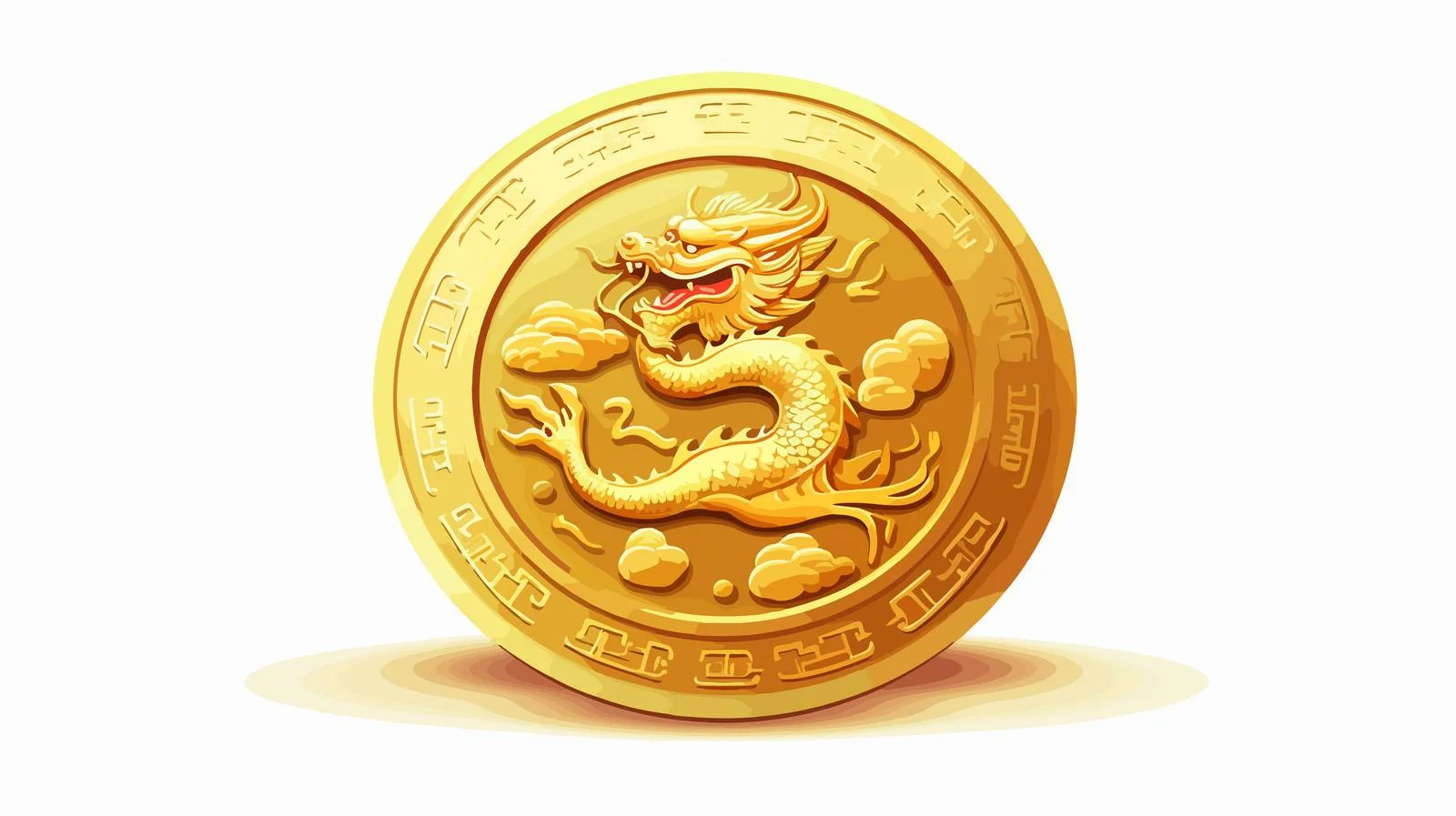 Golden Yuan Bao Currency Symbol — free download from Dotvec