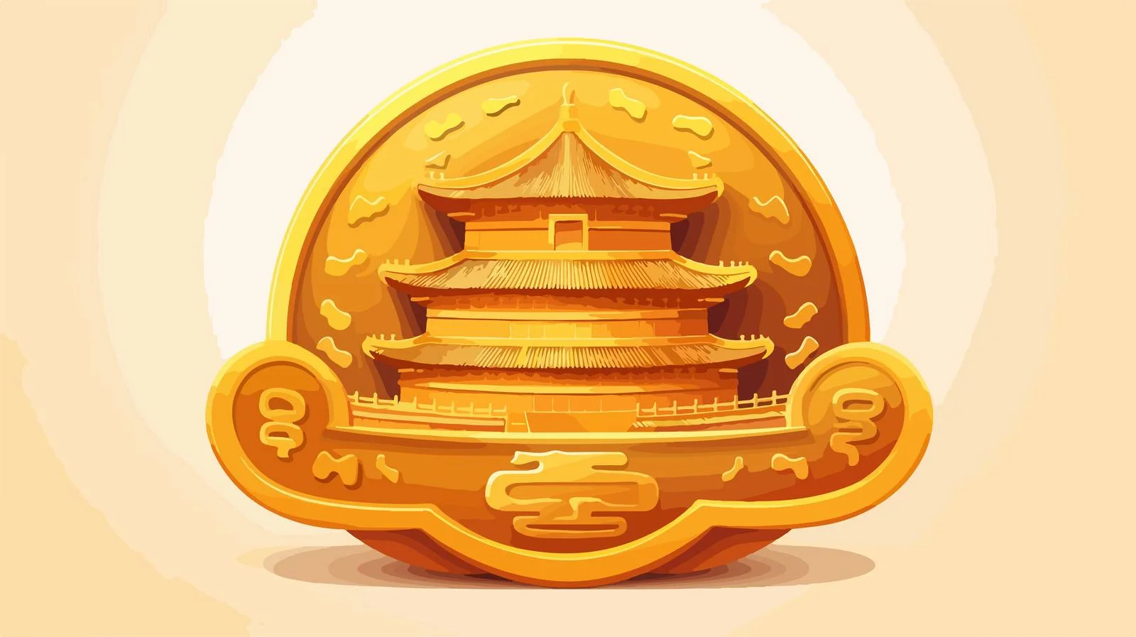 Chinese Currency Yuan Bao — free download from Dotvec