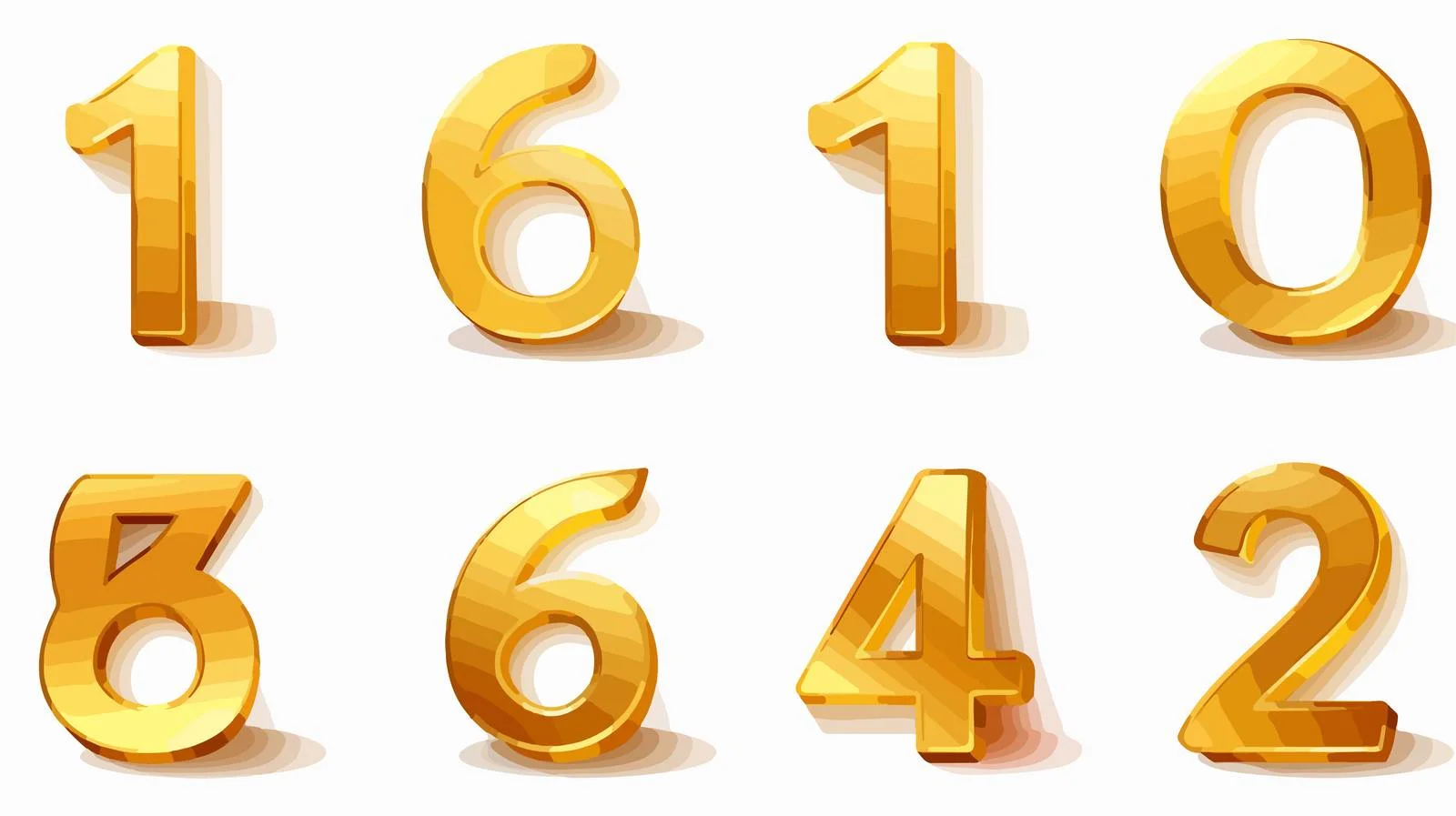 Discounted Billboard Number Graphics — free download from Dotvec