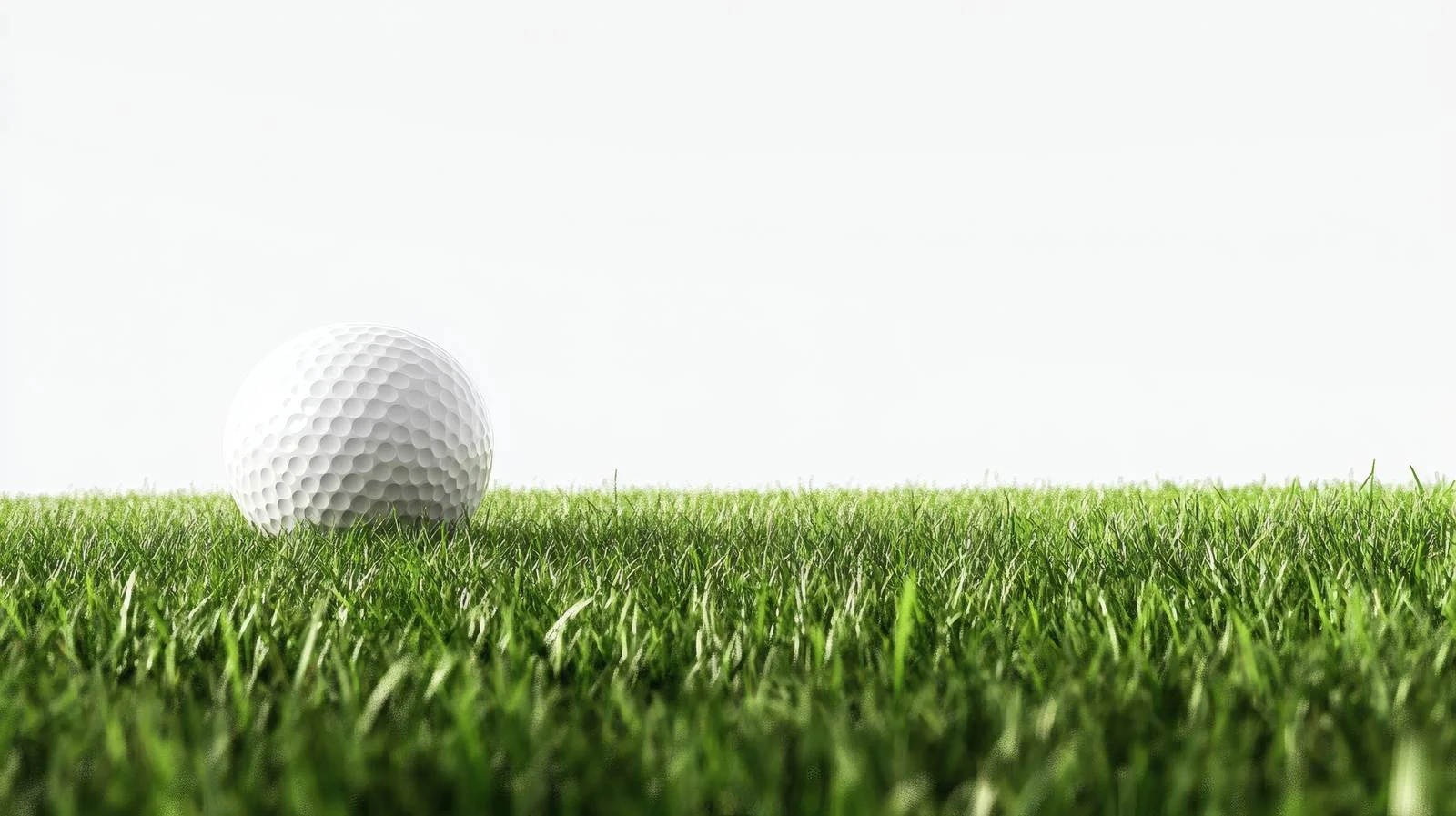 White Golf Ball on Green Course — free download from Dotvec
