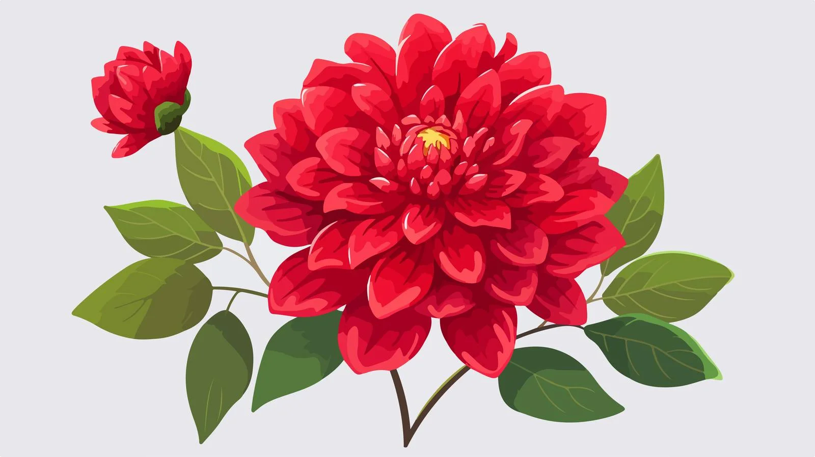 Vibrant Red Peony in Full Bloom — free download from Dotvec