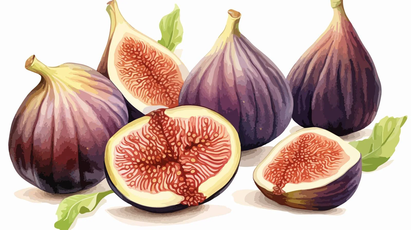 Exquisite Botanical Artwork of Fresh and Dehydrated Delicacies — free download from Dotvec