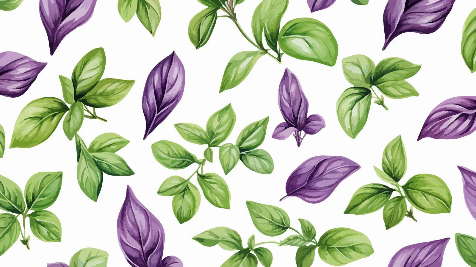 Exquisite Botanical Green Seamless Pattern Design — free download from Dotvec