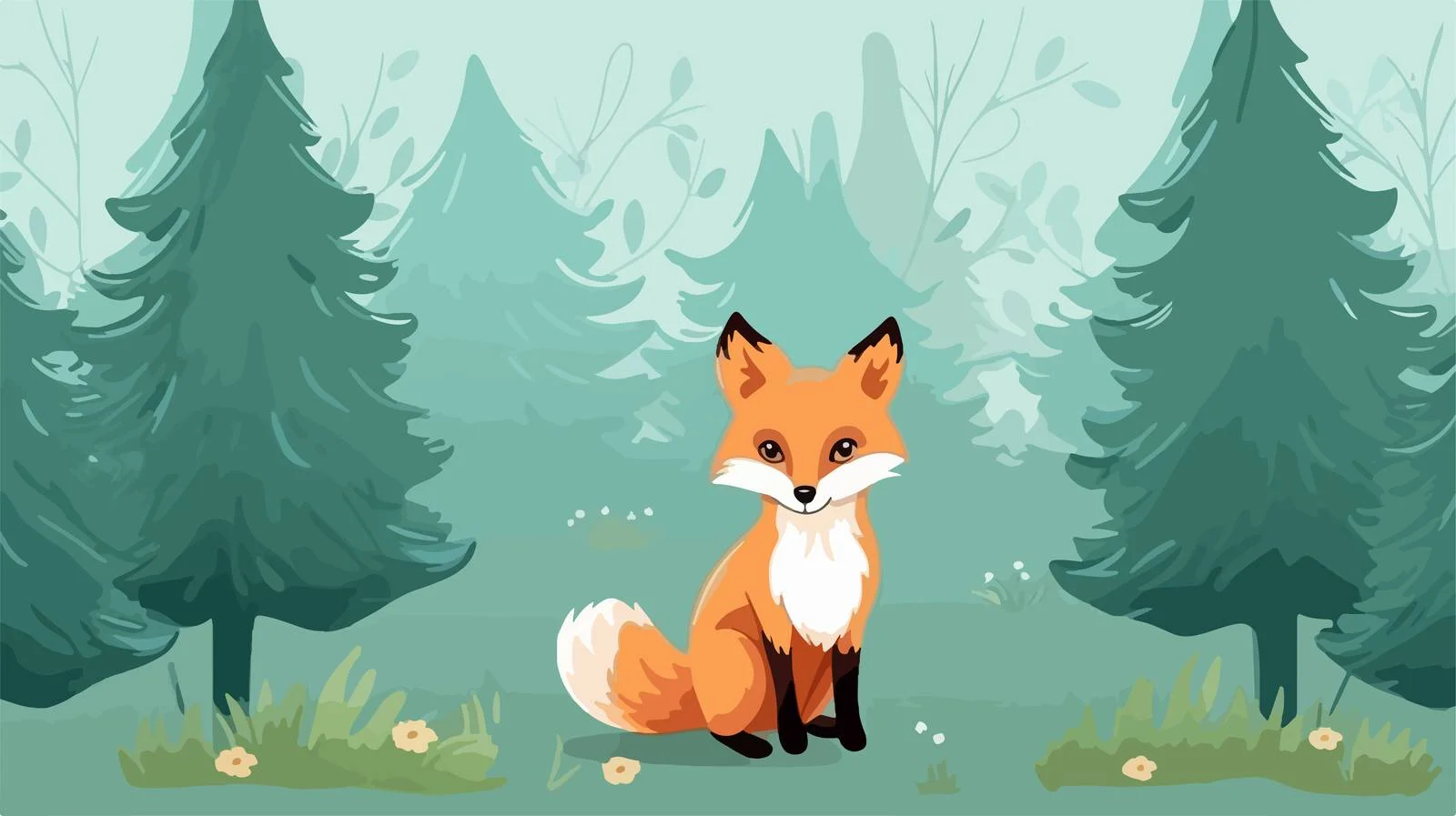 Elegant Seamless Pattern with Sitting and Standing — free download from Dotvec