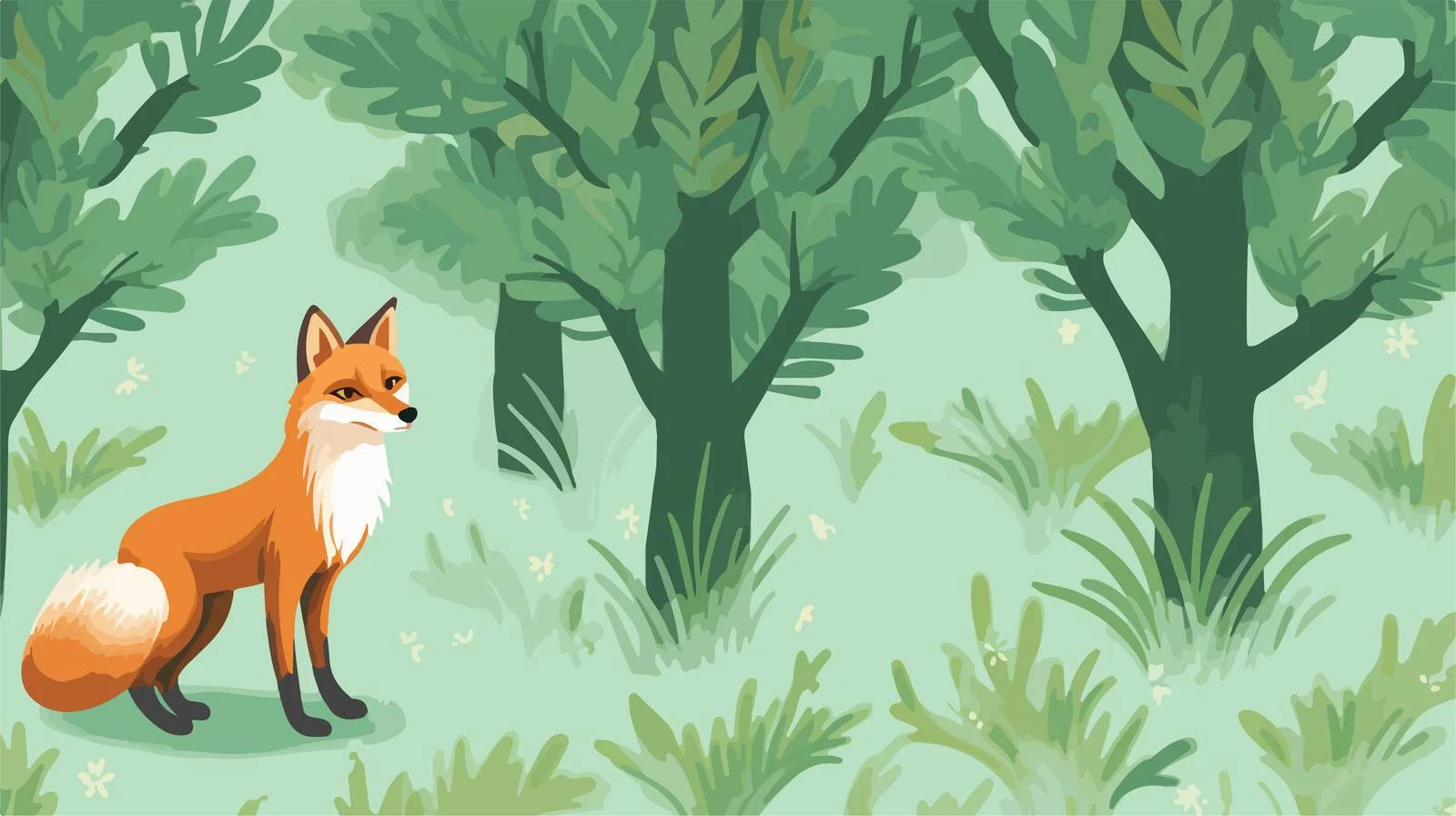 Elegant Seamless Pattern of Sitting and Standing — free download from Dotvec