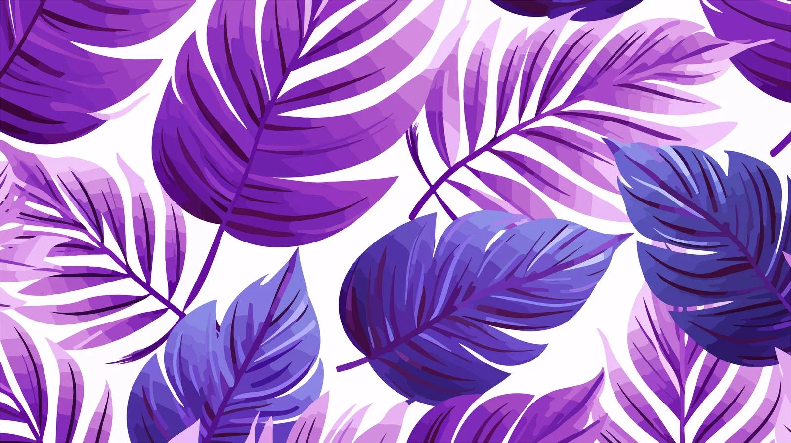 Exquisite Tropical Leaves Seamless Pattern Design — free download from Dotvec
