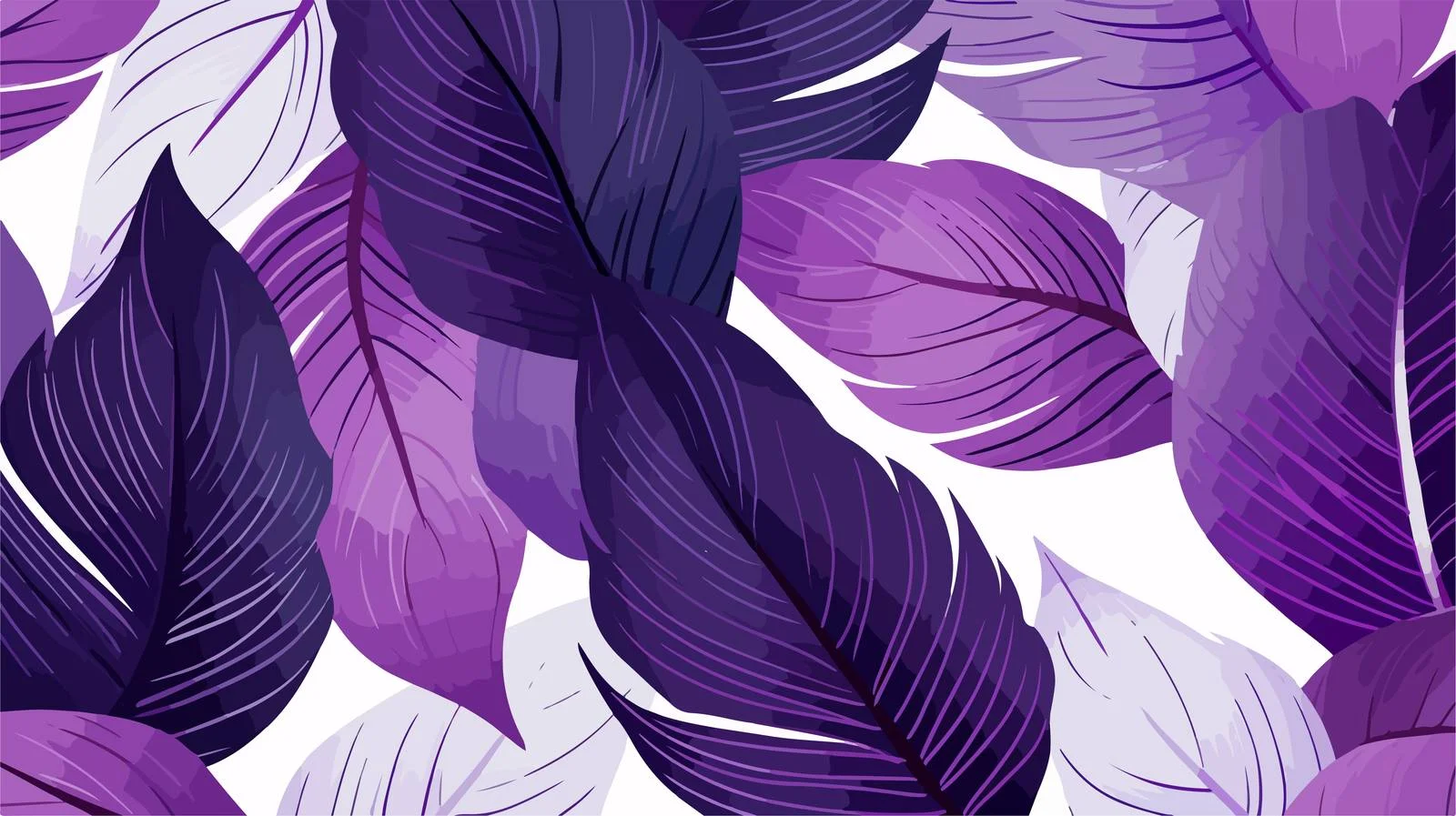 Exquisite Tropical Foliage Seamless Pattern Design — free download from Dotvec