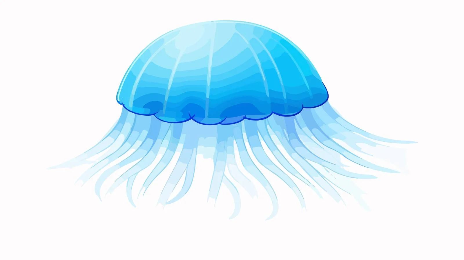 Vibrant Medusa on White Background — free download from Dotvec