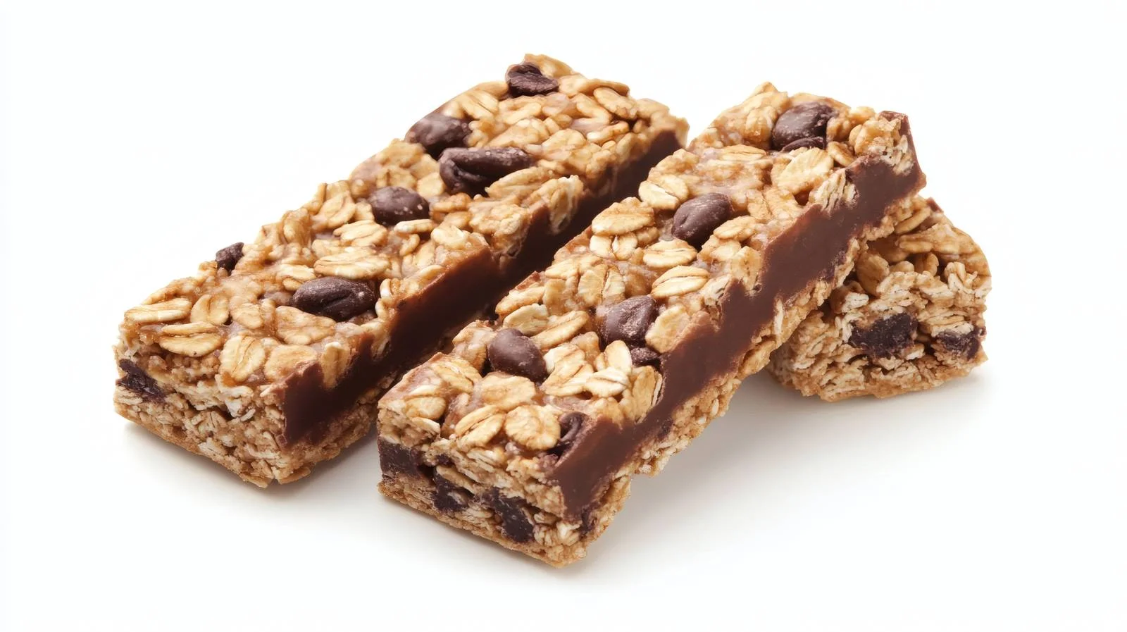 Nutritious Granola Bars on White Background — free download from Dotvec