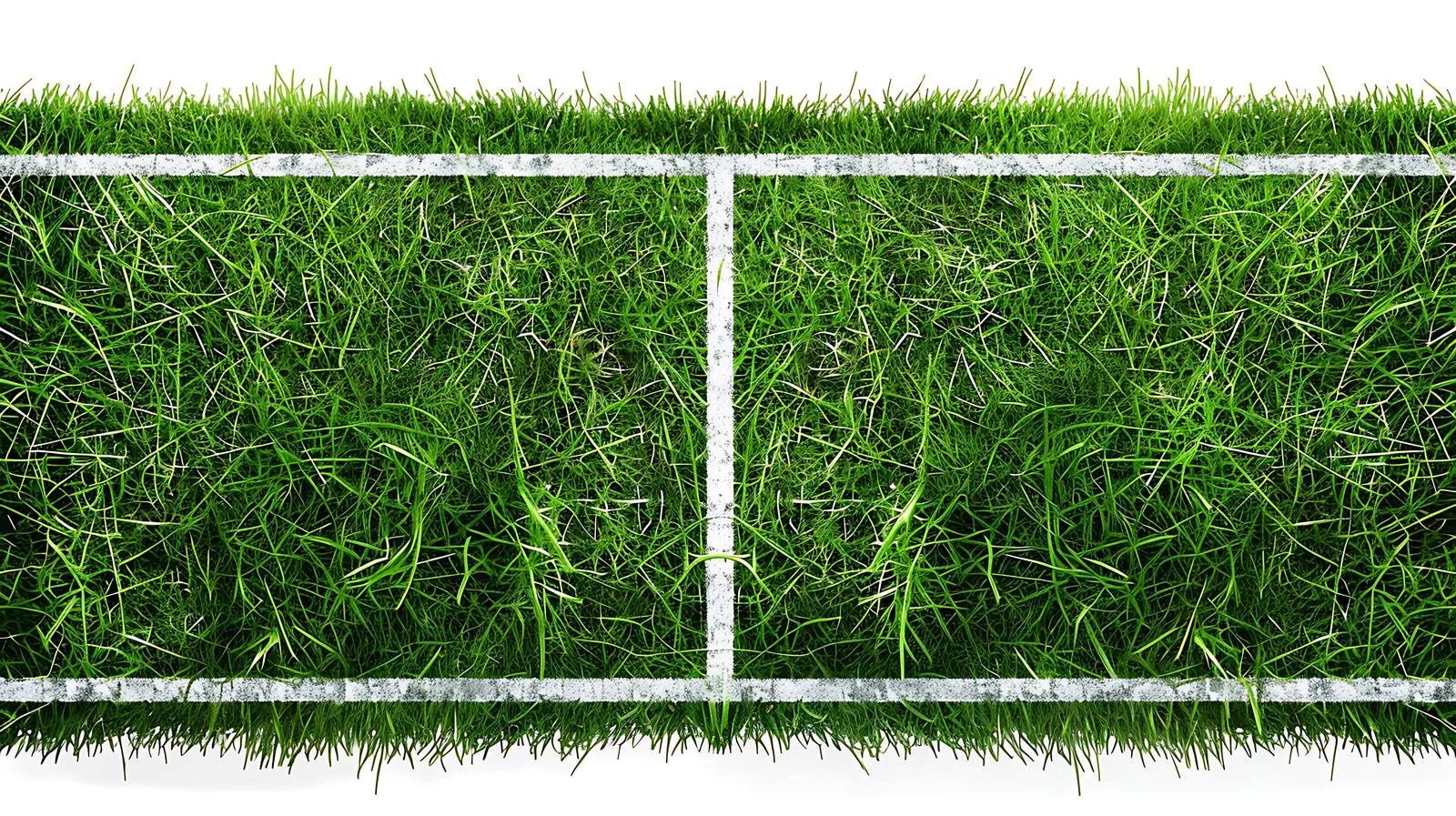 Green athletic field with white marking — free download from Dotvec