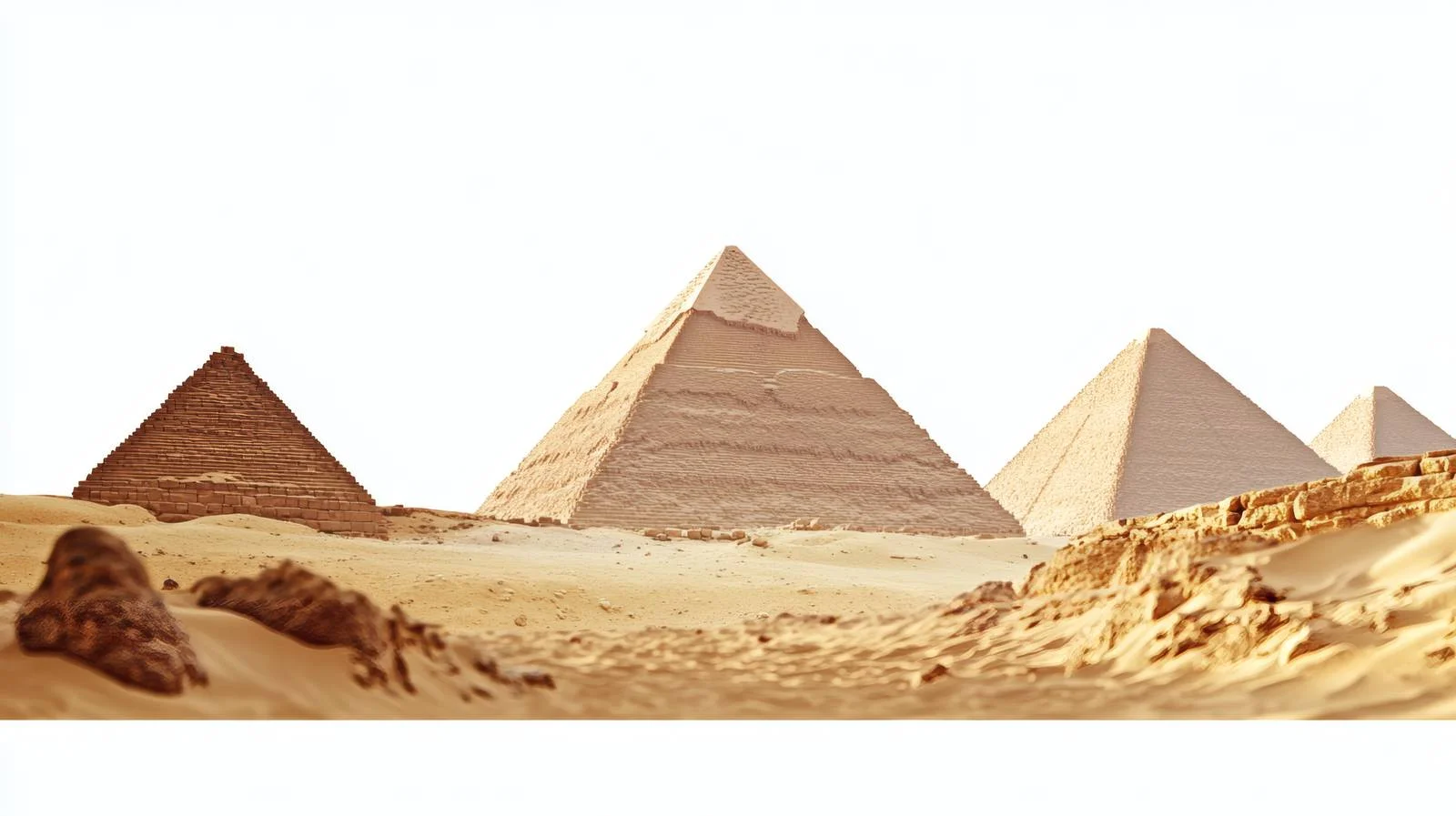 Iconic Pyramids and Giza Desert View — free download from Dotvec