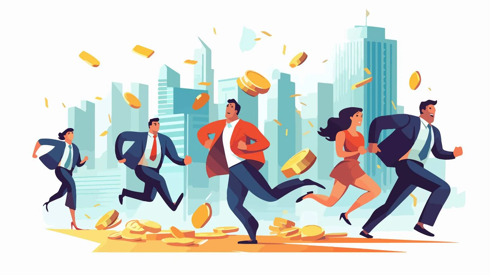 Intense Pursuit of Wealth: Money Rush — free download from Dotvec