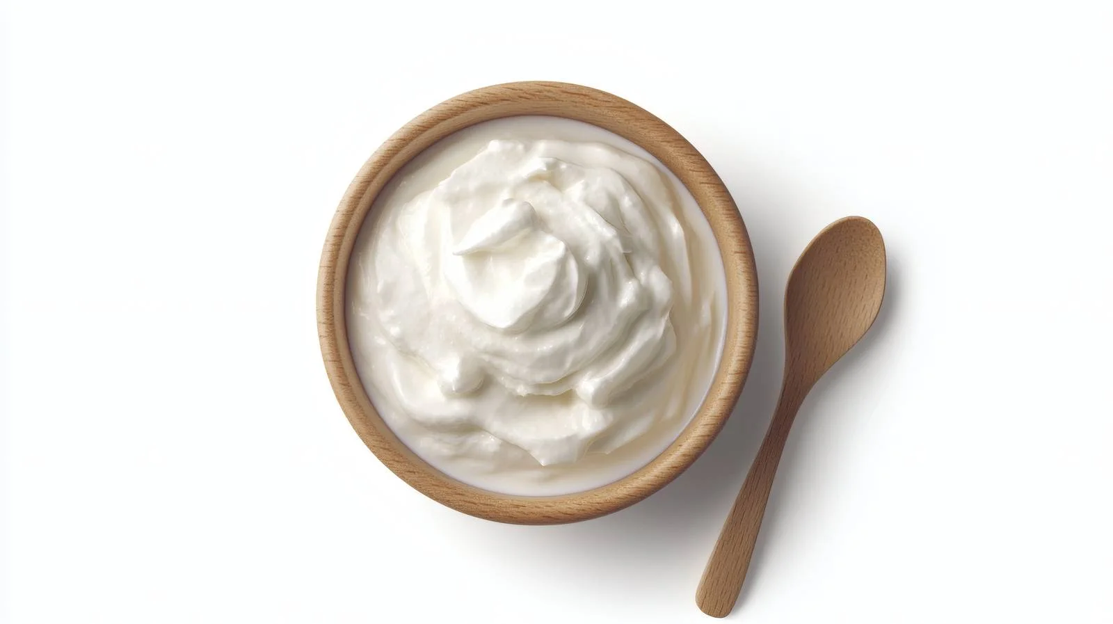 Creamy Greek Yogurt on White Background — free download from Dotvec