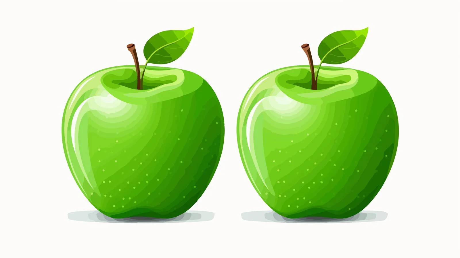 Vector Green Apple Icon — free download from Dotvec