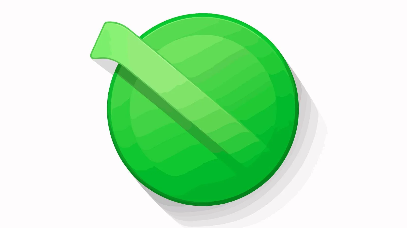 Green Checkmark on Circular Checkbox — free download from Dotvec