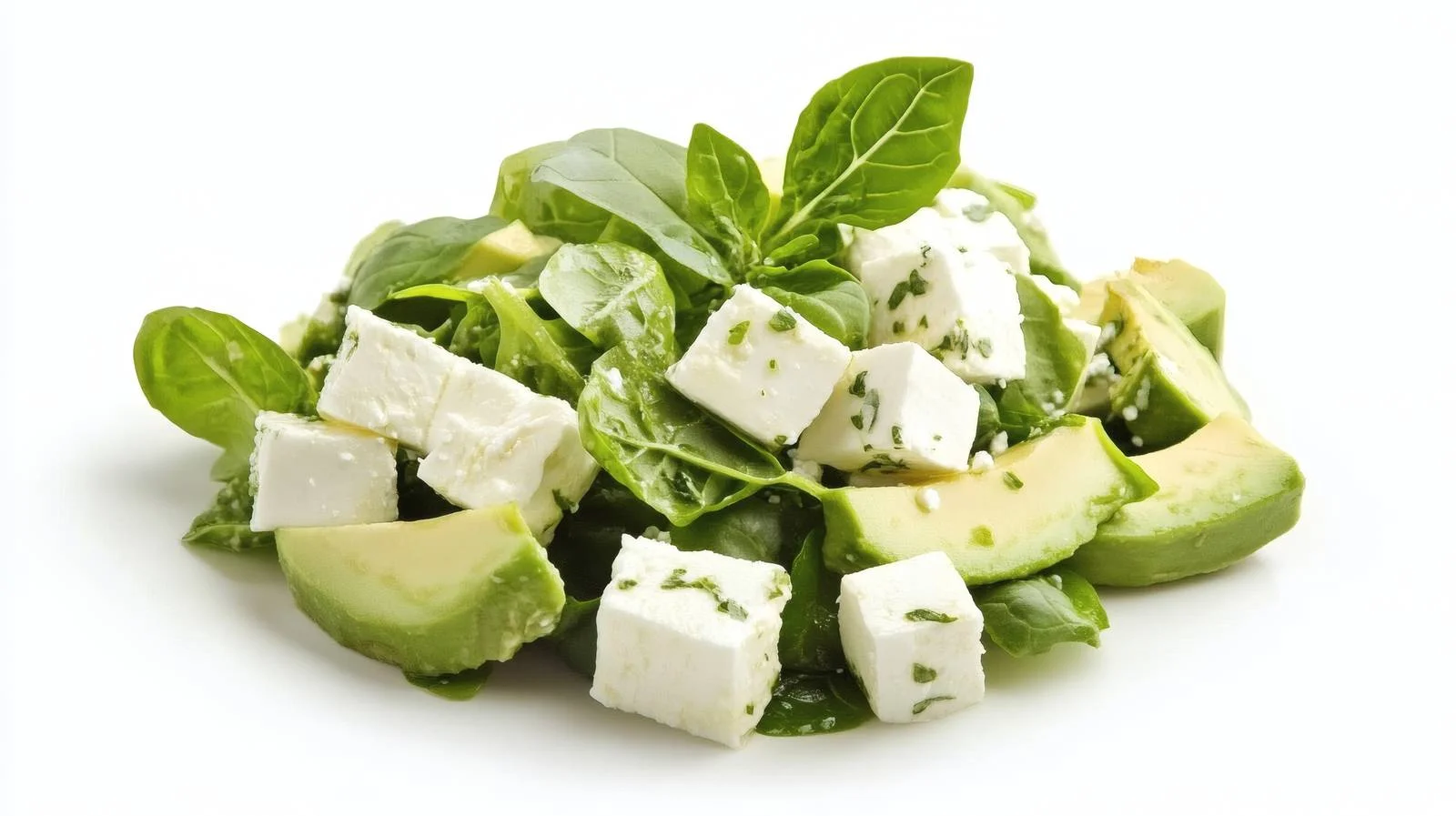 Avocado and Feta Green Salad Platter — free download from Dotvec