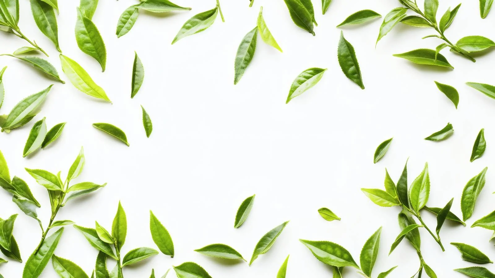 Vibrant Green Tea on White Background — free download from Dotvec