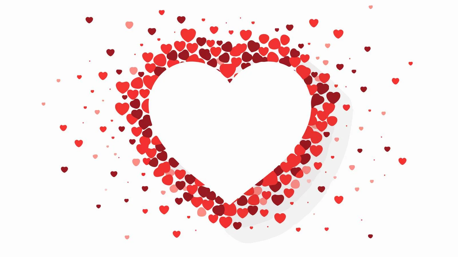 Elegant Valentine Postcard Template with 'Happy Valent' — free download from Dotvec