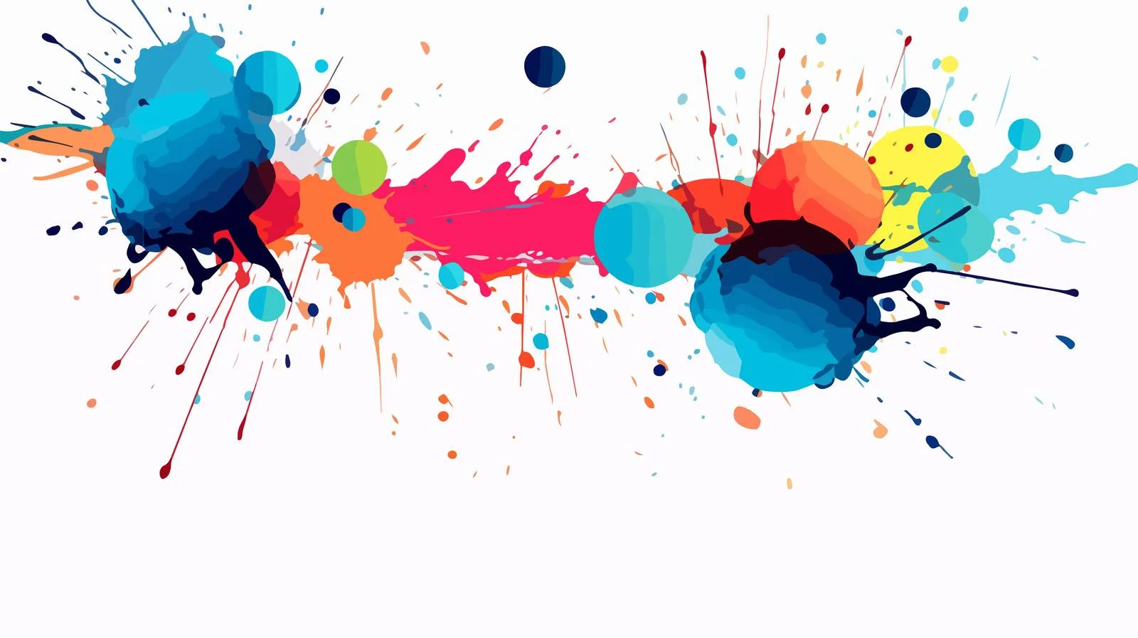 Joyful Birthday Greeting Card Template — free download from Dotvec