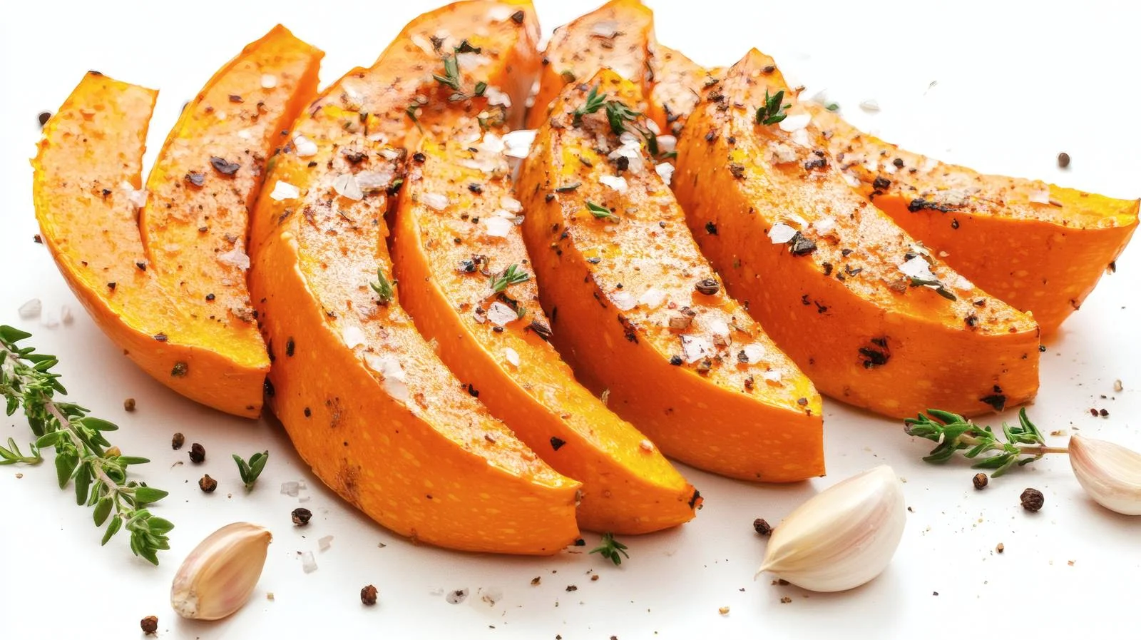 Savory Grilled Pumpkin Slices with Aromatic Herbs — free download from Dotvec