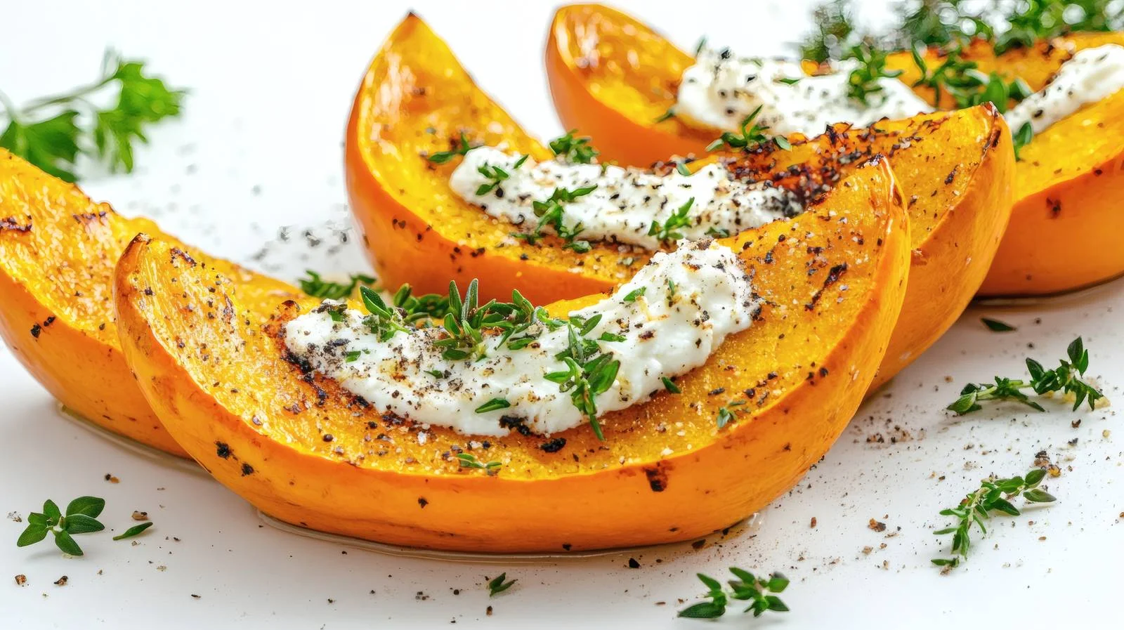 Savory Grilled Pumpkin and Herb Cheese — free download from Dotvec