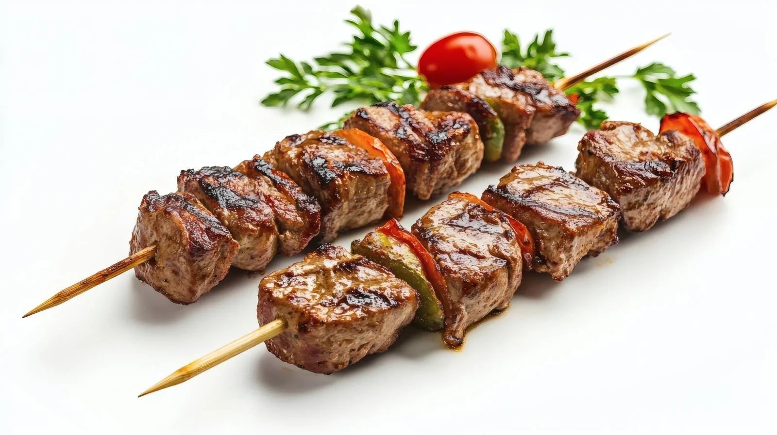 Delicious Grilled Skewer on White Background — free download from Dotvec