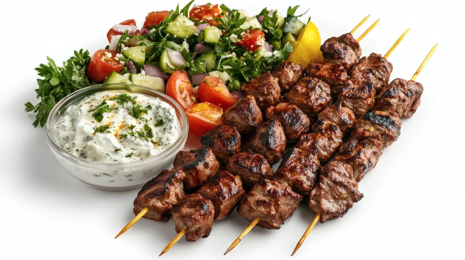Mouthwatering Souvlaki Skewers with Greek Twist — free download from Dotvec