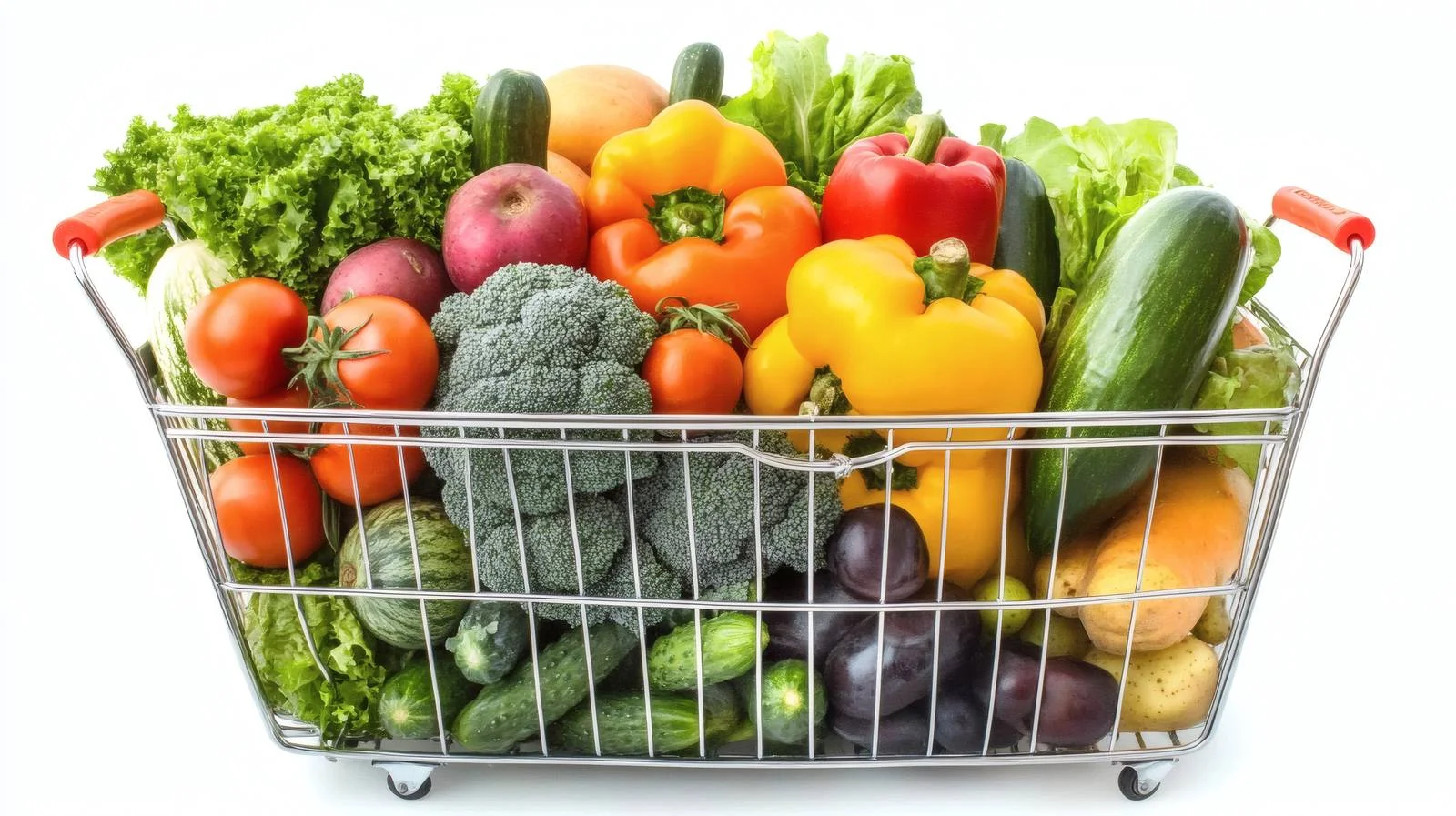 Healthy Food Choices on White Background — free download from Dotvec