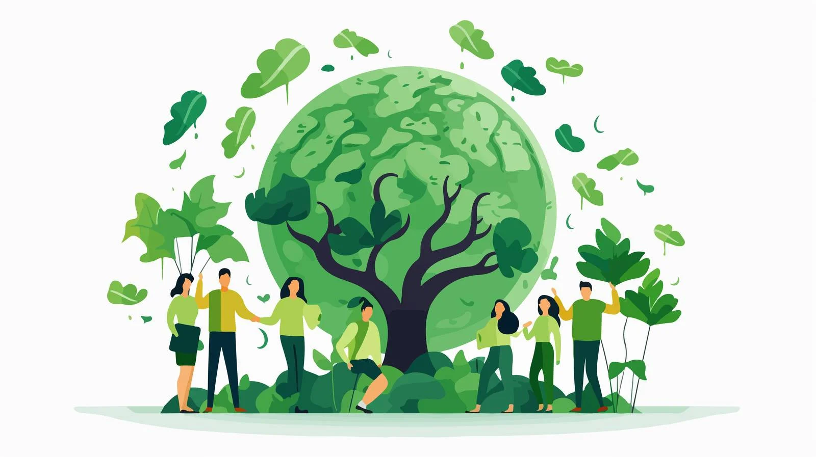 Earth Stewards Preserve and Nurture Planet — free download from Dotvec