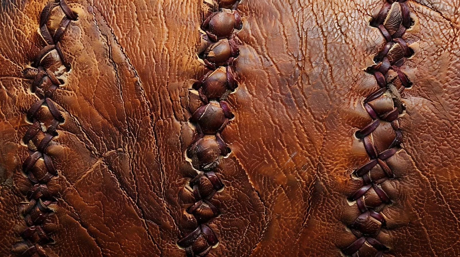 Aged Leather Baseball Texture Isolated — free download from Dotvec