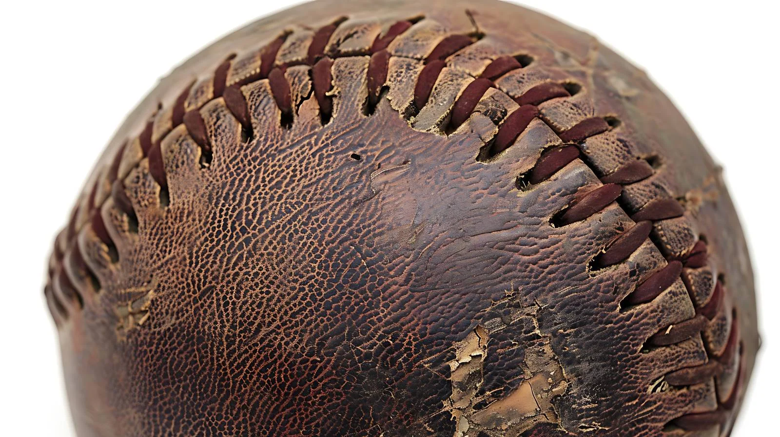 Vintage Baseball Leather Texture Isolated — free download from Dotvec