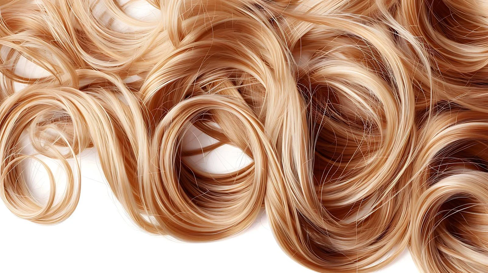 Gorgeous Healthy Long Curly Blonde Hair — free download from Dotvec
