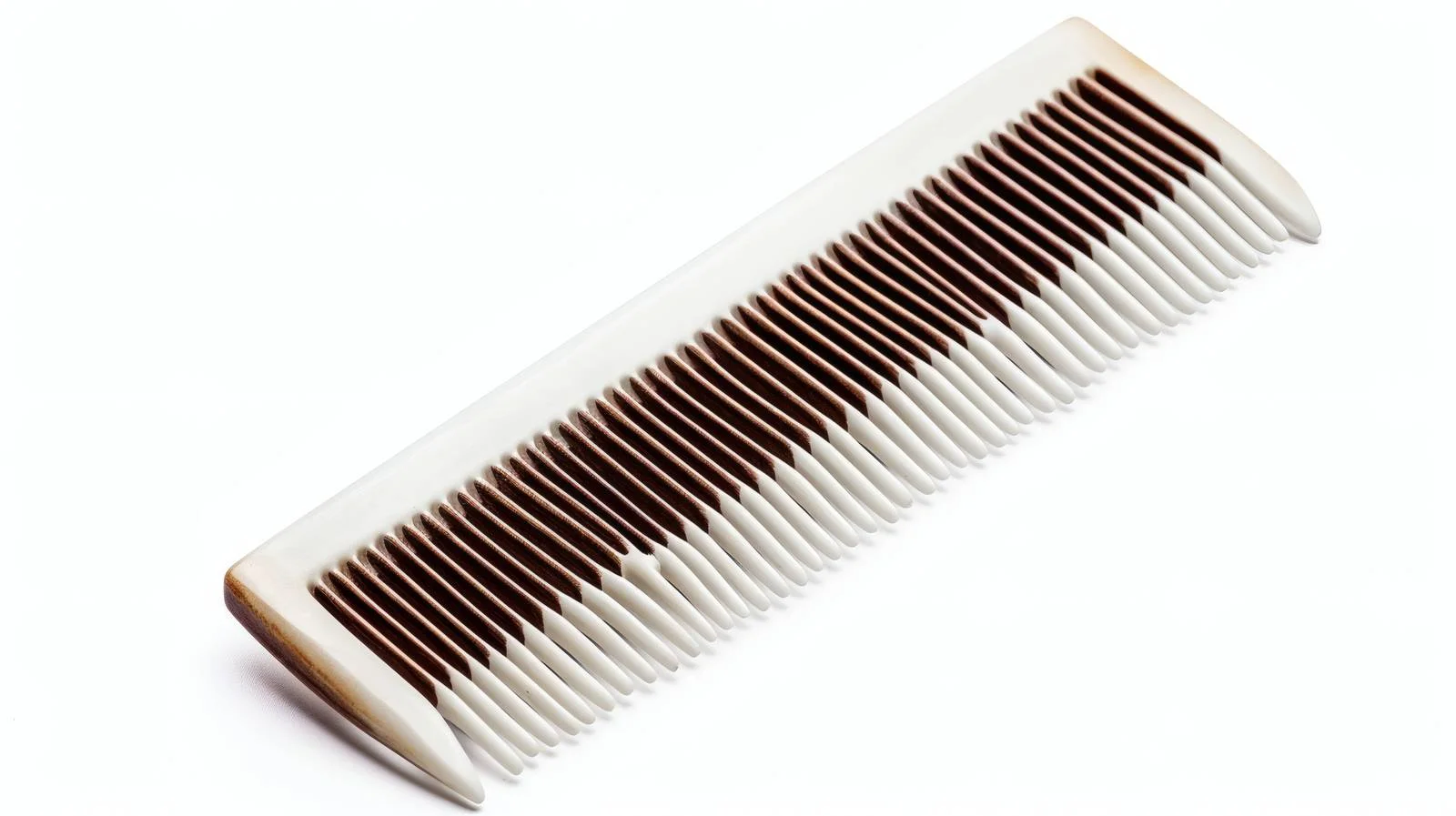 Hair Strands on White Comb on White Background — free download from Dotvec