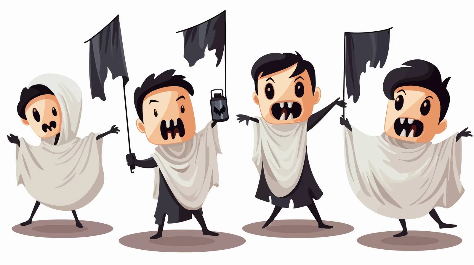 Thai Ghosts Halloween Collaboration — free download from Dotvec